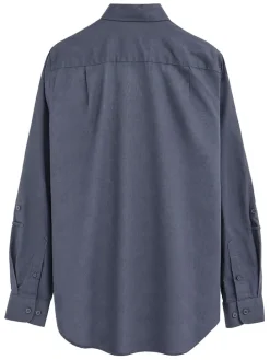 Blouse - regular fit - blauwgrijs