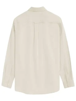 Blouse - regular fit - crème