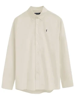 Blouse - regular fit - crème