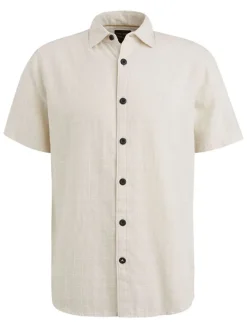 Blouse - regular fit - crème