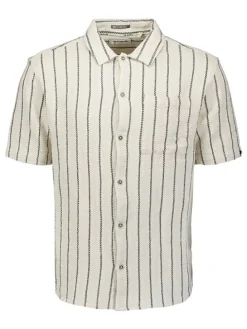 Blouse - regular fit - crème