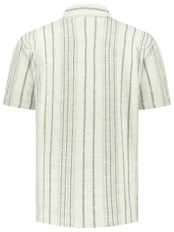 Blouse - regular fit - crème