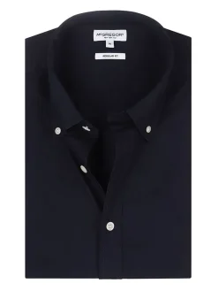 Blouse - regular fit - donkerblauw