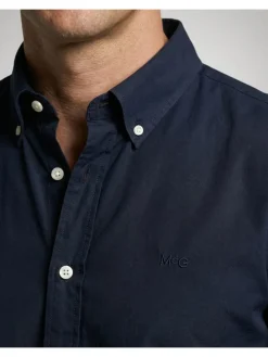 Blouse - regular fit - donkerblauw
