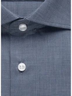 Blouse - regular fit - donkerblauw