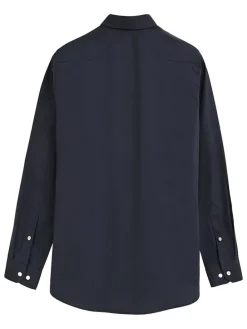 Blouse - regular fit - donkerblauw