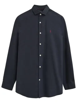 Blouse - regular fit - donkerblauw