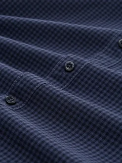 Blouse - regular fit - donkerblauw
