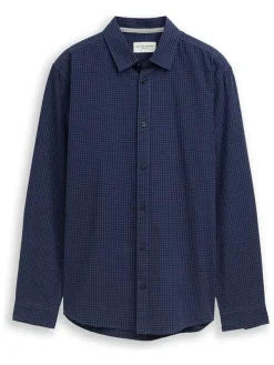 Blouse - regular fit - donkerblauw