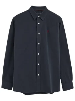 Blouse - regular fit - donkerblauw