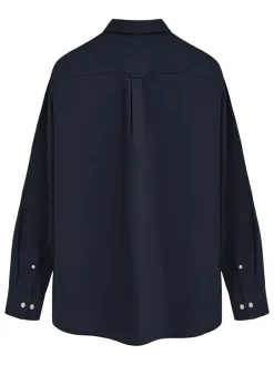 Blouse - regular fit - donkerblauw