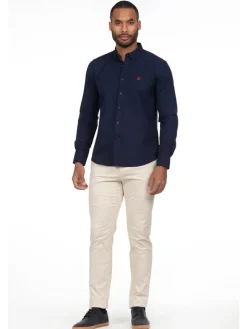 Blouse - regular fit - donkerblauw