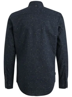 Blouse - regular fit - donkerblauw