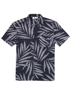 Blouse - regular fit - donkerblauw