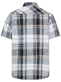 Blouse - regular fit - donkerblauw