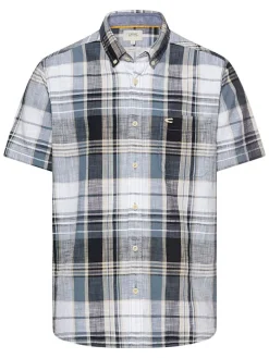 Blouse - regular fit - donkerblauw