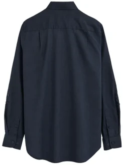 Blouse - regular fit - donkerblauw