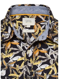 Blouse - regular fit - geel