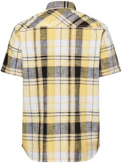 Blouse - regular fit - geel