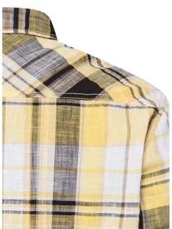 Blouse - regular fit - geel