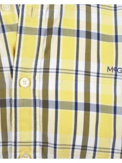 Blouse - regular fit - geel