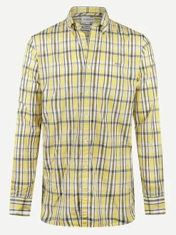 Blouse - regular fit - geel