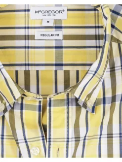 Blouse - regular fit - geel