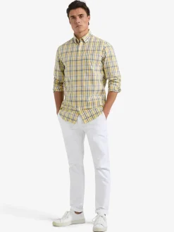 Blouse - regular fit - geel