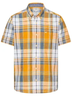 Blouse - regular fit - geel