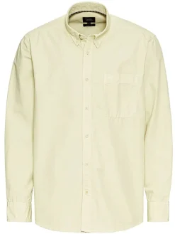 Blouse - regular fit - geel