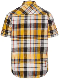 Blouse - regular fit - geel
