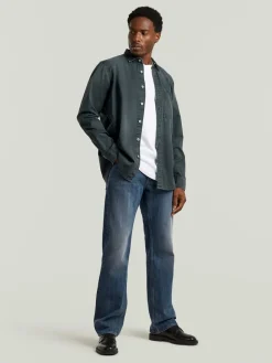 Blouse - regular fit - grijs