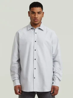 Blouse - regular fit - grijs