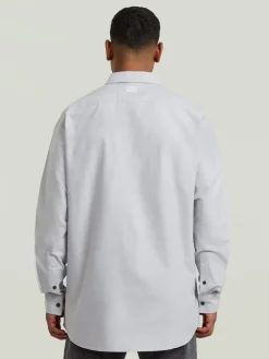 Blouse - regular fit - grijs