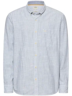 Blouse - regular fit - grijsblauw