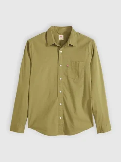 Blouse - regular fit - kaki