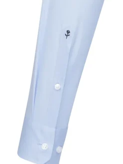 Blouse - regular fit - lichtblauw