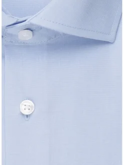 Blouse - regular fit - lichtblauw