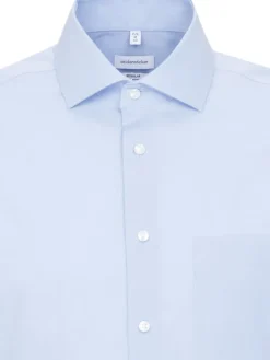 Blouse - regular fit - lichtblauw