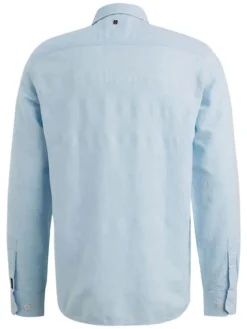 Blouse - regular fit - lichtblauw