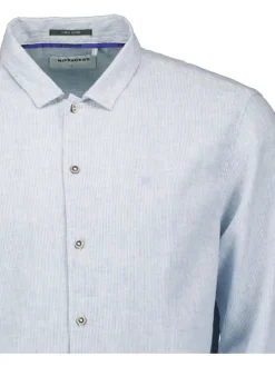 Blouse - regular fit - lichtblauw