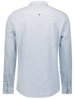 Blouse - regular fit - lichtblauw
