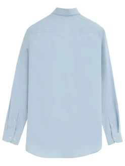Blouse - regular fit - lichtblauw