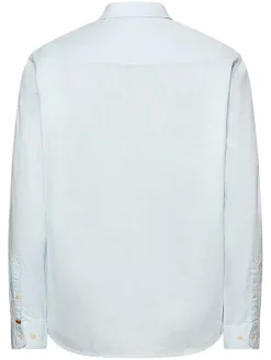 Blouse - regular fit - lichtblauw
