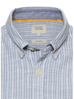 Blouse - regular fit - lichtblauw