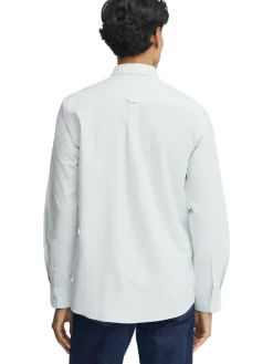 Blouse - regular fit - lichtblauw
