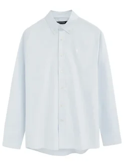 Blouse - regular fit - lichtblauw