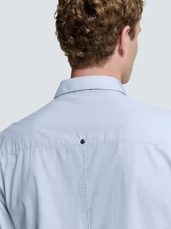 Blouse - regular fit - lichtblauw