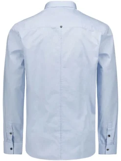 Blouse - regular fit - lichtblauw
