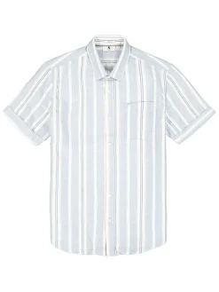 Blouse - regular fit - lichtblauw